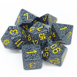Chessex Speckled Polyhedral 7-Die Set - Urban Camo