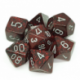Chessex Speckled Polyhedral 7-Die Set - Silver Volcano