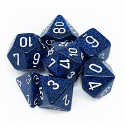 Chessex Speckled Polyhedral 7-Die Set - Stealth