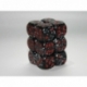 Chessex Speckled 16mm d6 with pips Dice Blocks (12 Dice) - Space