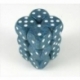 Chessex Speckled 16mm d6 with pips Dice Blocks (12 Dice) - Sea