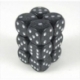Chessex Speckled 16mm d6 with pips Dice Blocks (12 Dice) - Ninja