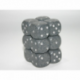 Chessex Speckled 16mm d6 with pips Dice Blocks (12 Dice) - Hi- Tech