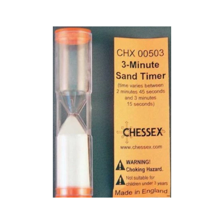 Chessex 3-Minute Sand Timer