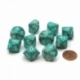 Chessex Ten D10 Sets - Marble OxiCopper/white