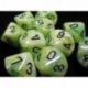 Chessex Ten D10 Sets - Vortex Bright Green w/black