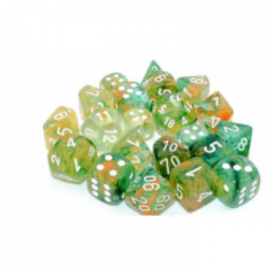 Chessex Tens d10 Sets - Nebula TM Spring/white Luminary Set of Ten d10's