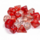 Chessex 12mm d6 Bloques - Nebula TM 12mm d6 Rojo/plata Luminary Dice Block (36 dados)