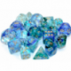 Bloques Chessex 12 mm d6 - Nebula TM 12 mm d6 Bloque de dados Luminary Oceanic/gold (36 dados)