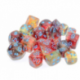 Chessex 12mm d6 Blocks - Nebula TM 12mm d6 Primary/blue Luminary Dice Block (36 dice)