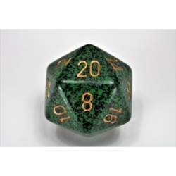 Chessex Speckled 34mm 20-Sided Dice - Golden Recon