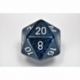 Chessex Speckled 34mm 20-Sided Dice - Stealth
