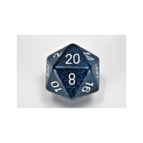 Chessex Speckled 34mm 20-Sided Dice - Stealth
