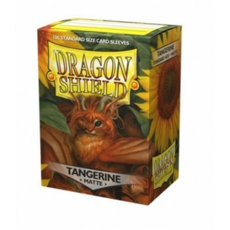 Funda Mate Dragon Shield Tangerine (100)