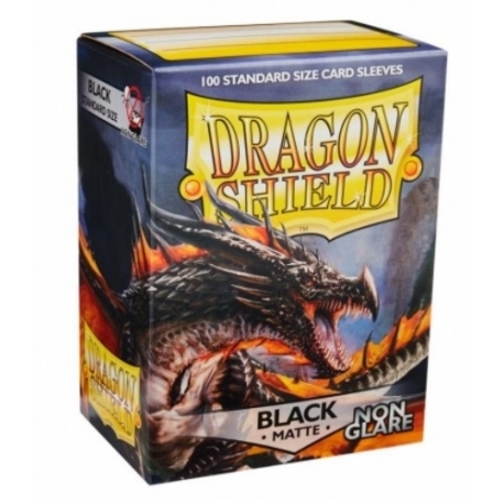 Funda Mate Dragon Shield Non Clare Black (100)