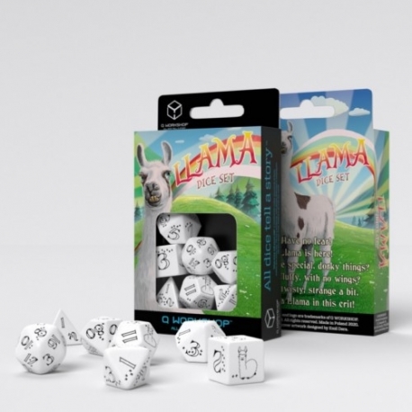 Qw Dice Set Sparkling Flame (7)