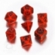 Qw Dice Set Dragons Red (7)
