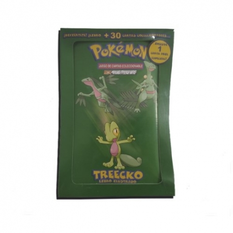 Pokemon Book + Deck Intro Treecko 2004