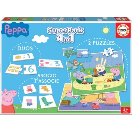 Games Superpack 4 In 1 Peppa Pig