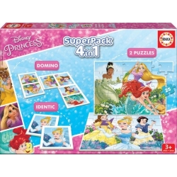 Juegos Superpack 4 En 1 Princesas Disney