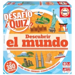 Juego Didáctico Quiz Preguntas Descubrir El Mundo