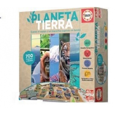 Didactic Board Game Planet Earth