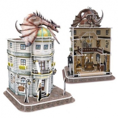 Puzle Harry Potter 3D Banco De Gringotts