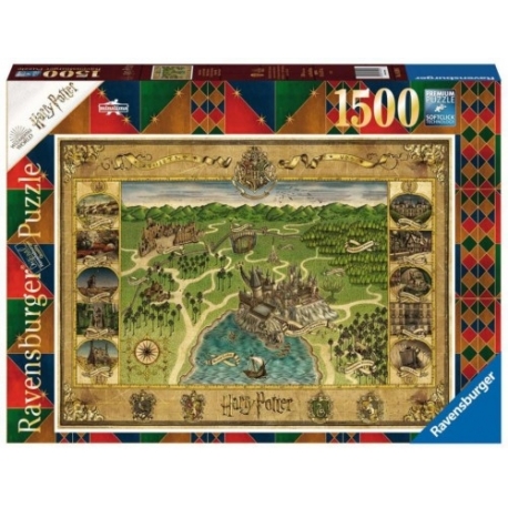 Puzzle 1500 Harry Potter Map