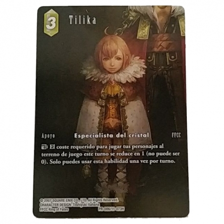 Final Fantasy Tcg Opkit Tilika (20+5) Nov20
