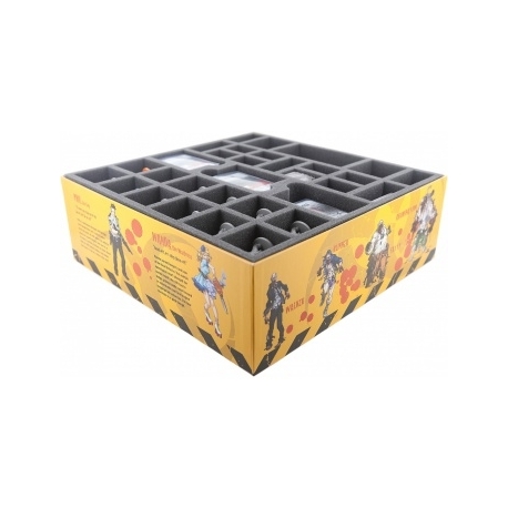Feldherr foam tray value set for Zombicide Season 1 - Core Game Box