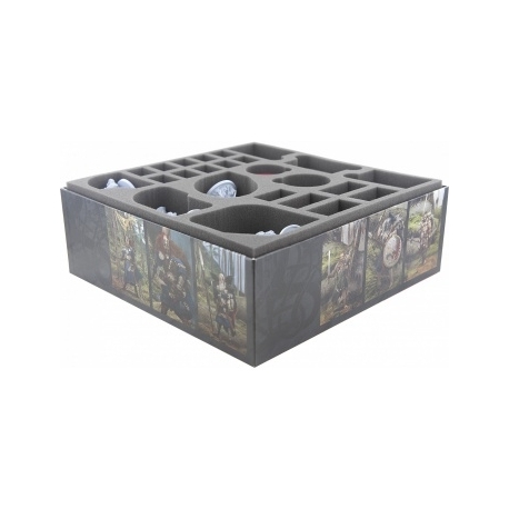Feldherr foam tray set for Blood Rage - board game box