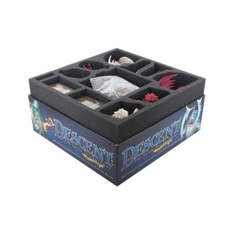 Feldherr foam tray set for Descent: Journeys in the Dark 2nd Edition - board game box