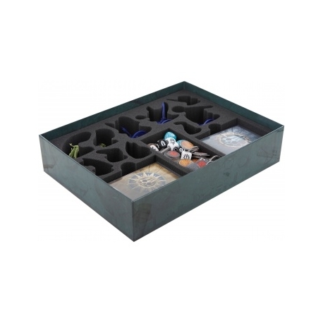 Feldherr foam tray set for Warhammer Underworlds: Nightvault core game box