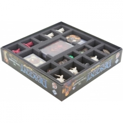 Feldherr foam tray set for Descent: Journeys in the Dark 2nd Edition - The Trollfens - board game box