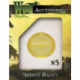 Gold 40mm Translucent Bases (5 pack)