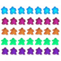 Dicetopia Agent Meeple Pack 2 - EN/FR/DE