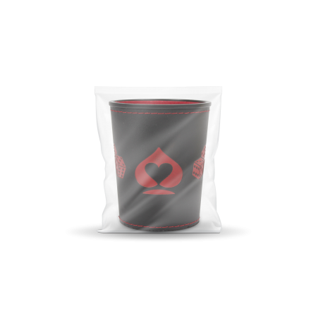 Premium Würfelbecher im Polybag