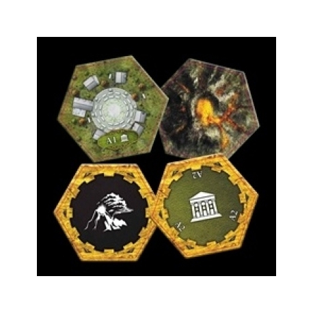 Clockwork Wars: Academy and Volcano Hex Set - EN