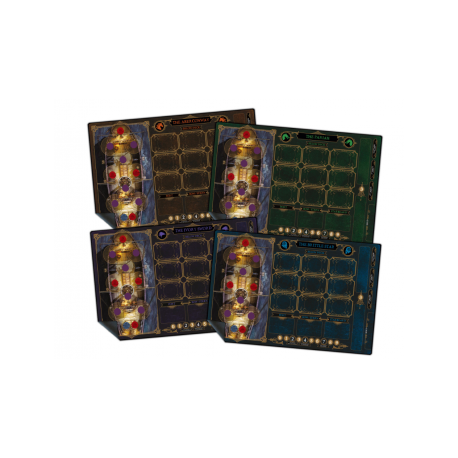 The Everrain: Neoprene player dashboards - Set of 4 mats