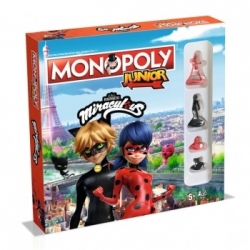 Monopoly - Junior Miraculous-Lady Bug & Cat Noir (Alemán)