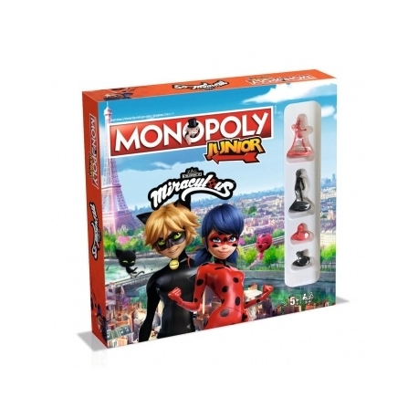 Monopoly - Junior Miraculous-Lady Bug & Cat Noir - DE