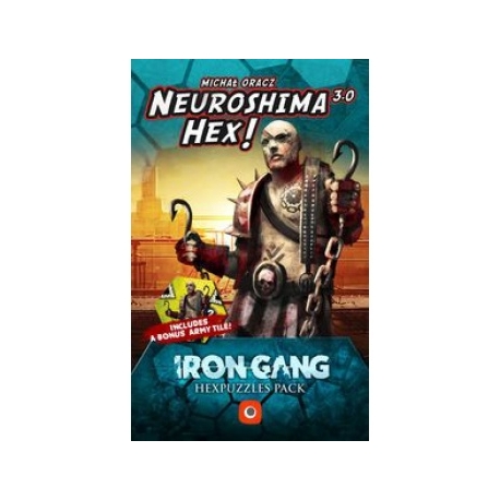 Neuroshima Hex 3.0 Iron Gang Hexpuzzles pack - EN