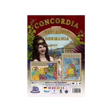 Concordia: Britannia / Germania Erweiterung (Alemán/Inglés)