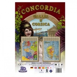 Concordia: Gallia / Corsica Erweiterung (Alemán/Inglés)