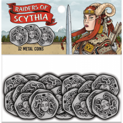 Raiders of Scythia Metal Coins