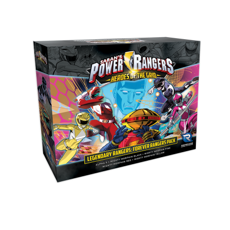 Power Rangers: Heroes of the Grid Legendary Rangers: Forever Rangers Pack - EN