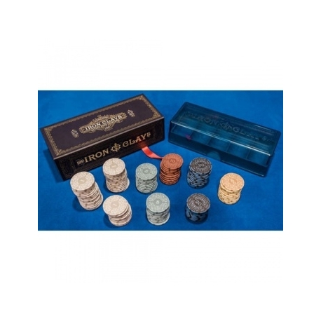 Iron Clays 200 Caja Impresa con Fichas