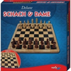 Deluxe Holz - Schach & Dame (Alemán)