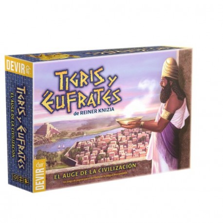 Uno de los juegos más esperados, Tigris y Éufrates es un juego de civilizaciones antiguas