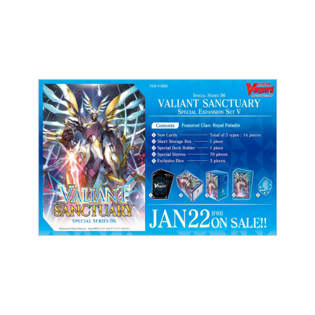 Cardfight!! Vanguard Special Series Valiant Sanctuary Special Expansion Set V - EN